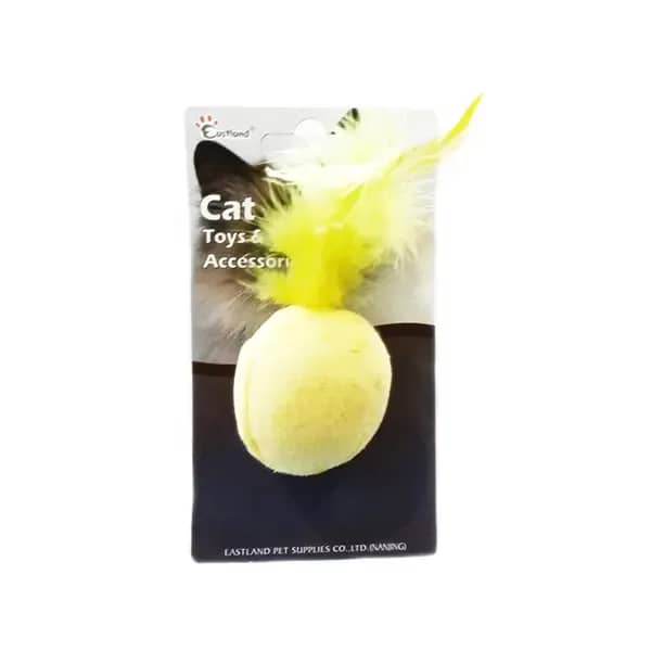 Eastland Tüylü Yumuşak Top Kedi Oyuncağı
